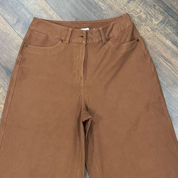 Lululemon City Sleek 5 Pocket Wide-Leg High-Rise Pant *Light Utilitech, Roasted - Picture 3 of 5